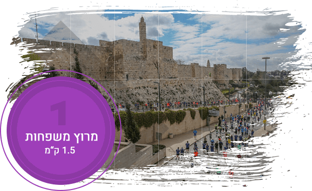 מרתון ירושלים מקצה משפחות